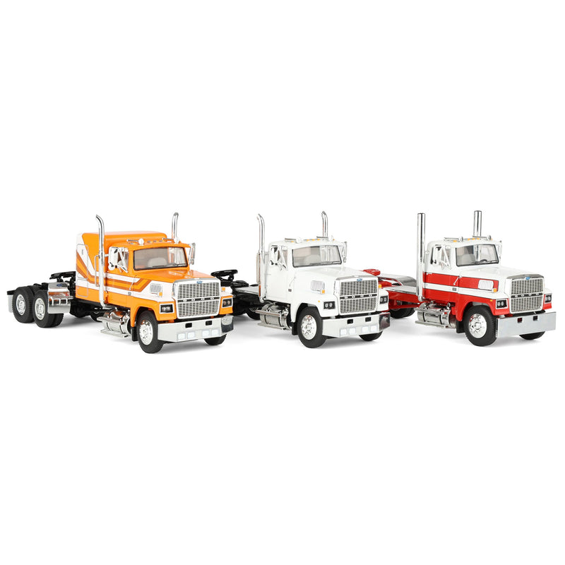 1/64 Ford LTL 9000 Trucks Trio Set, DCP by First Gear