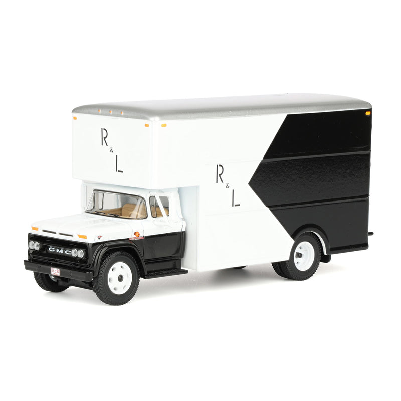 1/64 R+L Carriers 60th Anniversary GMC 4000 Moving Van Die-Cast Truck<br>by First Gear