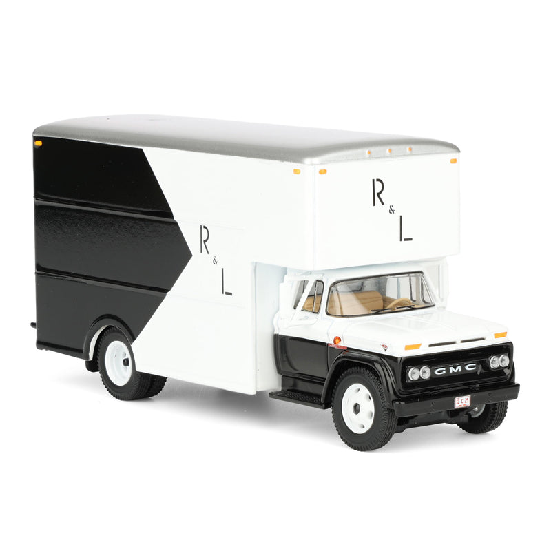 1/64 R+L Carriers 60th Anniversary GMC 4000 Moving Van Die-Cast Truck<br>by First Gear