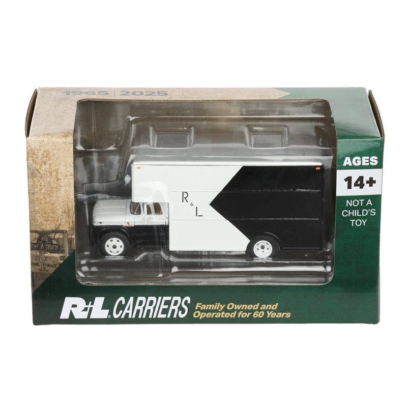 1/64 R+L Carriers 60th Anniversary GMC 4000 Moving Van Die-Cast Truck<br>by First Gear