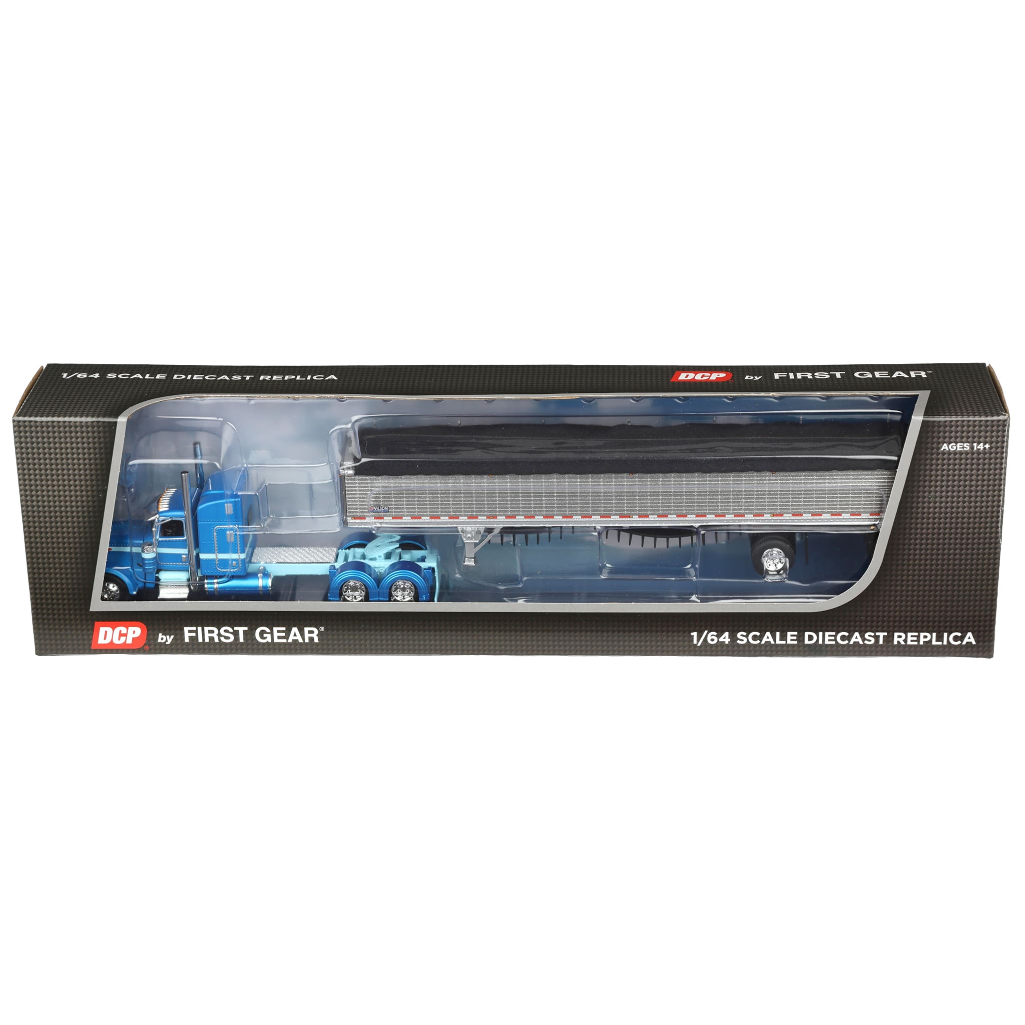 60-2224 DCP 1/64 Peterbilt 389 with Semi Truck with Spread Axle