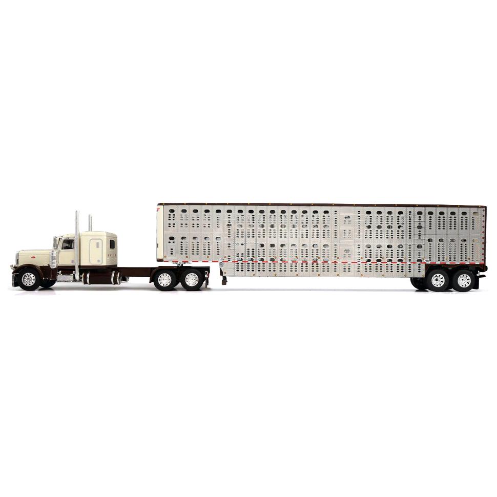DCP ピータービルト 389 ウィズ /ダンプ・トレーラー 60-2241 DCP 1/64 Peterbilt 389 Semi Truck with Tandem Axle Wilson