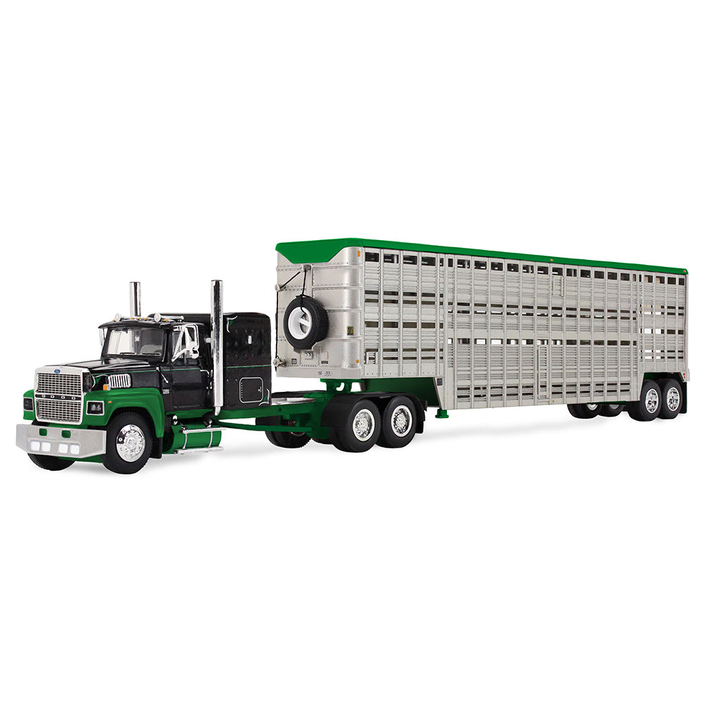 1/64 Ford LTL 9000 Semi Truck with 45ft Wilson Vintage Livestock