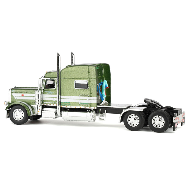 1/64 Peterbilt 389 Semi Truck with Transcraft Step Deck Trailer, Zimmerman Transport LLC, DCP by First Gear