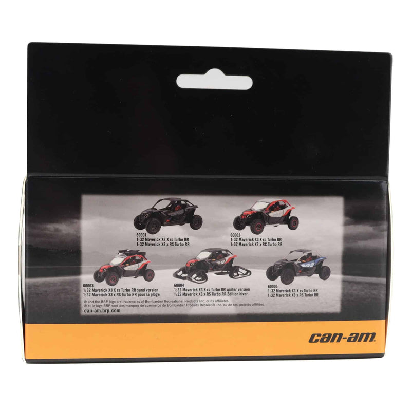 1/32 Can-Am Maverick X3 X rs Turbo RR Triple Black UTV, BRP Replica Series by Diecast Masters