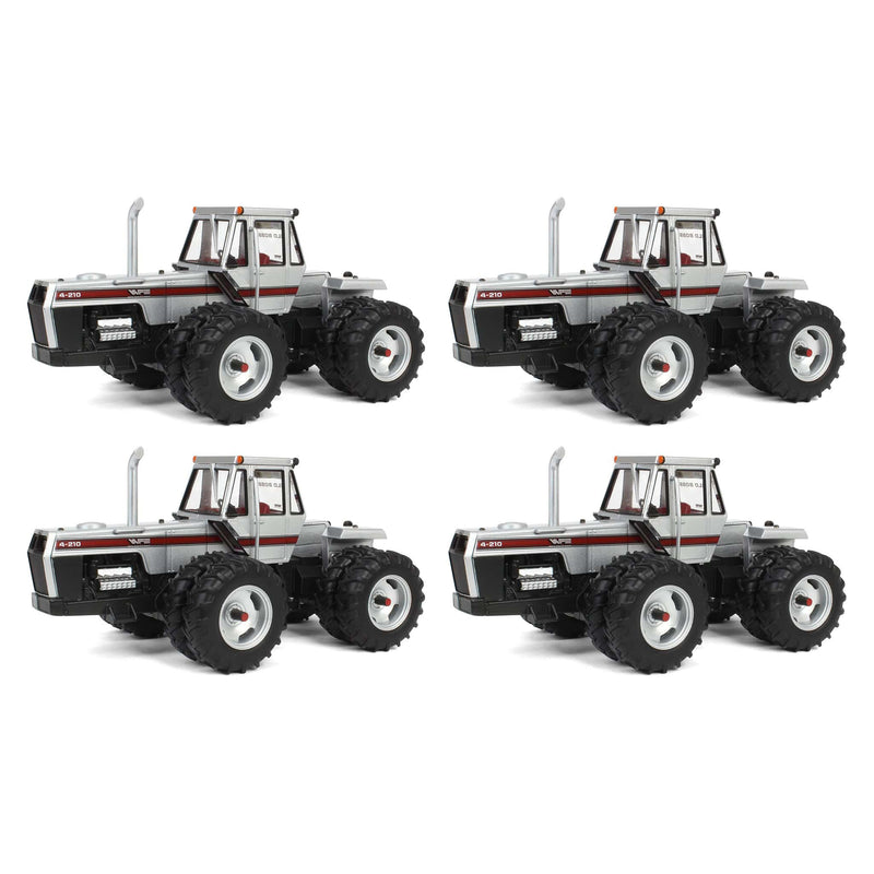 Sealed Case of 4 ~ 1/32 White 4-210 4WD with Duals, 2024 National Farm Toy Museum Select Series