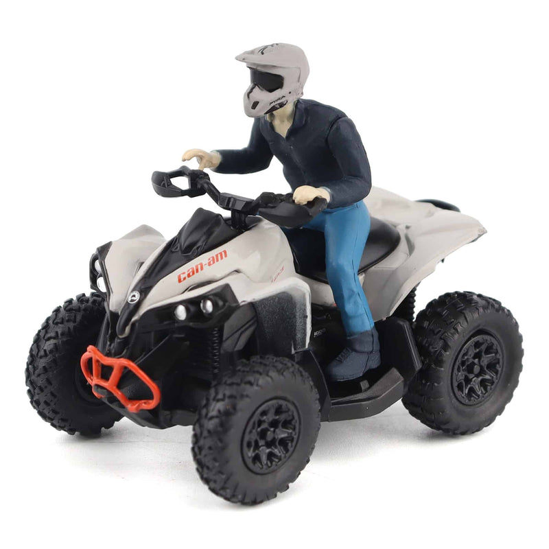 1/32 Can-Am Renegade X XC 1000R ATV, BRP Replica Series by Diecast Masters, Chalk Gray & Magma Red