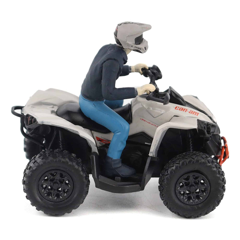 1/32 Can-Am Renegade X XC 1000R ATV, BRP Replica Series by Diecast Masters, Chalk Gray & Magma Red