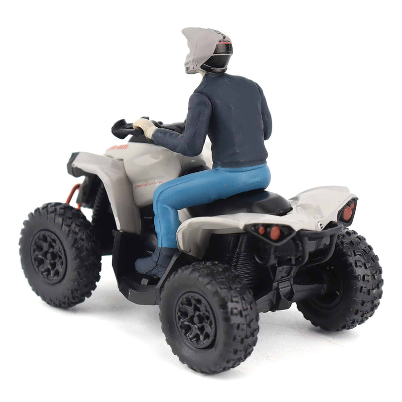 1/32 Can-Am Renegade X XC 1000R ATV, BRP Replica Series by Diecast Masters, Chalk Gray & Magma Red