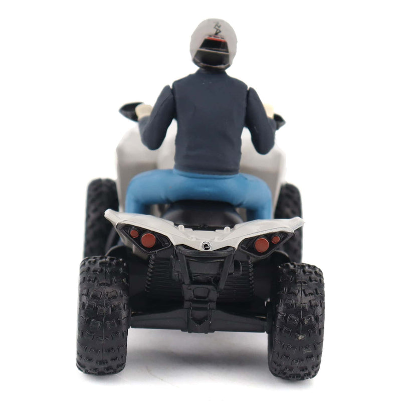 1/32 Can-Am Renegade X XC 1000R ATV, BRP Replica Series by Diecast Masters, Chalk Gray & Magma Red
