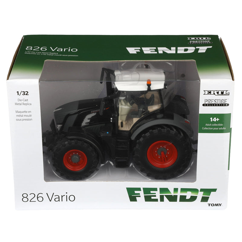 Black Chase Unit ~ 1/32 Fendt 826 Vario Tractor, ERTL Prestige Collection