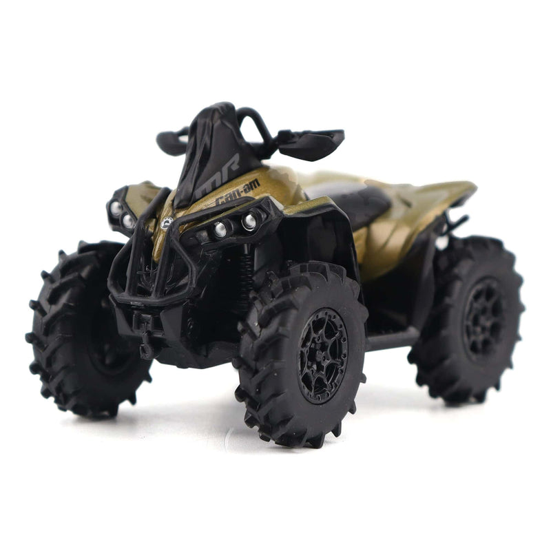 1/32 Can-Am Renegade X MR 1000R ATV, BRP Replica Series by Diecast Masters, Liquid Titanium & Magma Red