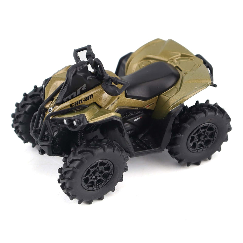 1/32 Can-Am Renegade X MR 1000R ATV, BRP Replica Series by Diecast Masters, Liquid Titanium & Magma Red
