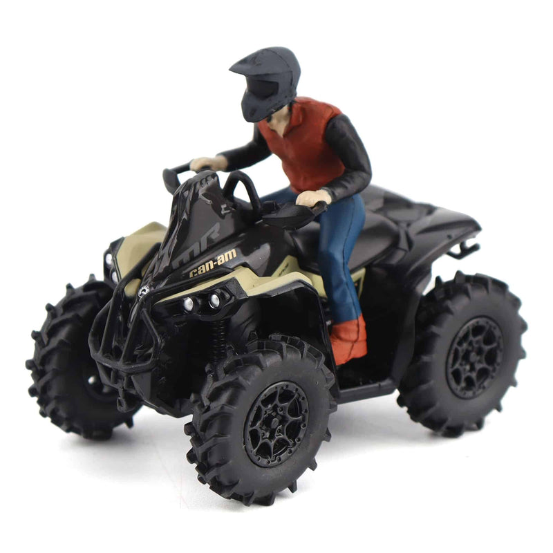 1/32 Can-Am Renegade X MR 1000R ATV, BRP Replica Series by Diecast Masters, Desert Tan & Carbon Black