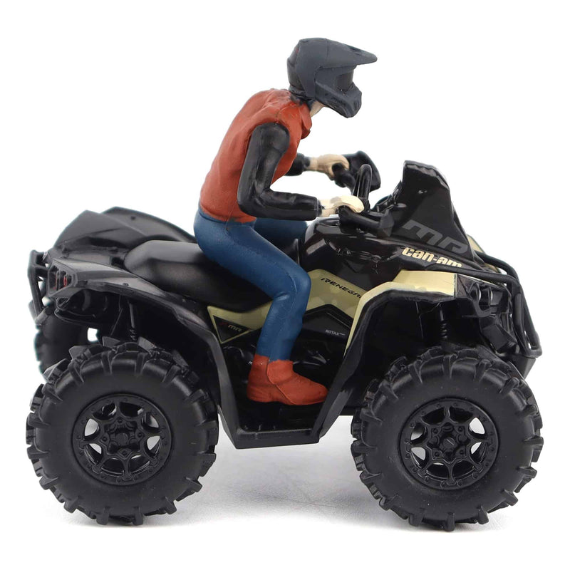1/32 Can-Am Renegade X MR 1000R ATV, BRP Replica Series by Diecast Masters, Desert Tan & Carbon Black