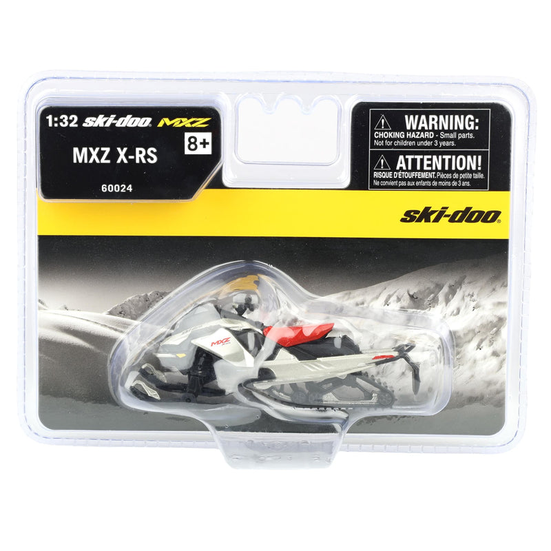 1/32 Ski-Doo MXZ X-RS Snowmobile, BRP Replica Series by Diecast Masters, Spartan Red