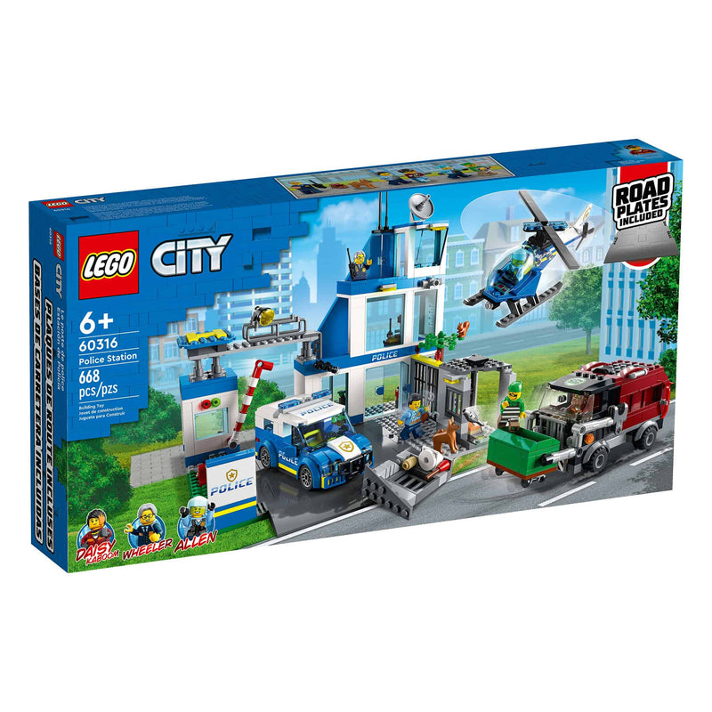LEGO® City Police Station, 668 Pieces
