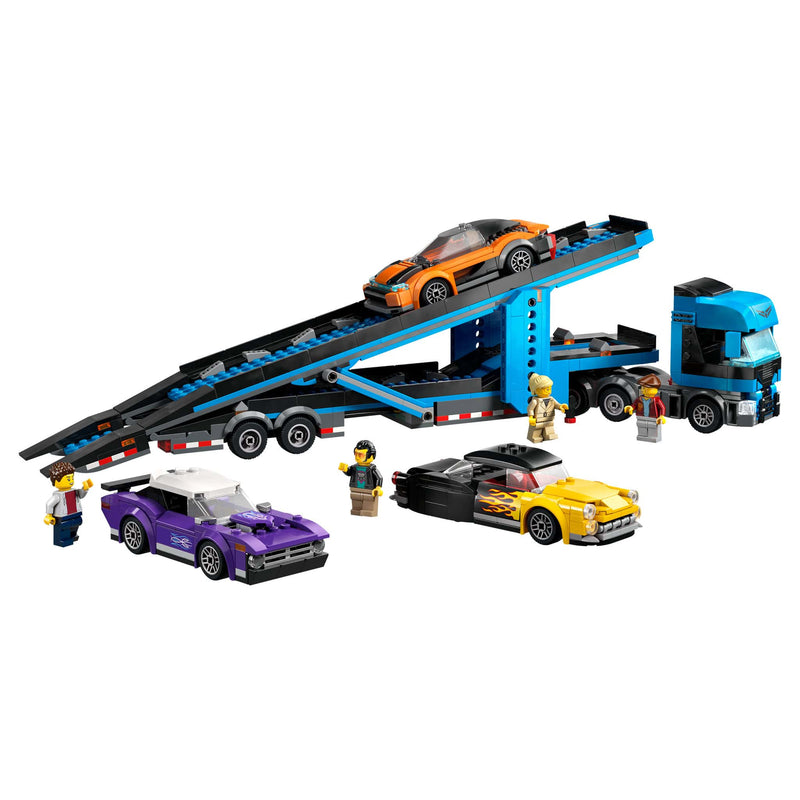 LEGO® City Car Transporter Truck with Sports Car, 998 Pieces