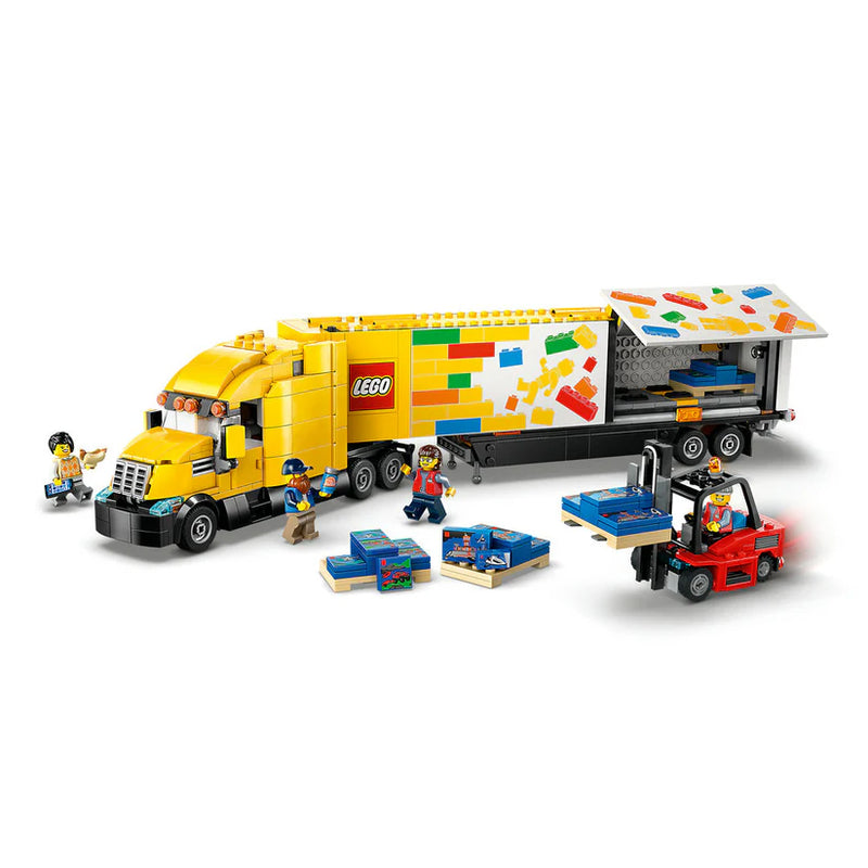 LEGO® City Yellow Delivery Truck, 1,061 Pieces