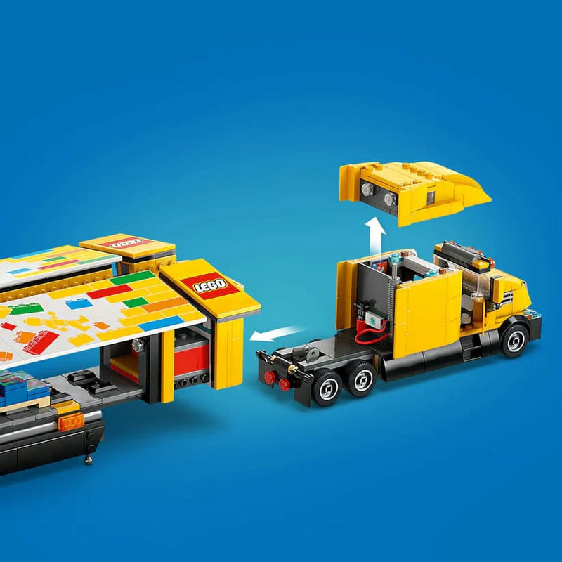 LEGO® City Yellow Delivery Truck, 1,061 Pieces