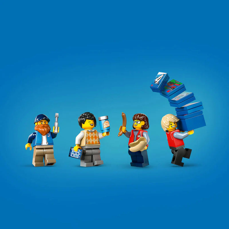 LEGO® City Yellow Delivery Truck, 1,061 Pieces