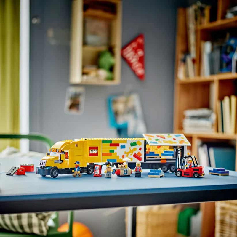 LEGO® City Yellow Delivery Truck, 1,061 Pieces