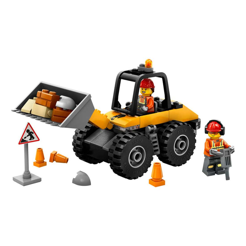 LEGO® City Yellow Construction Wheel Loader, 81 Pieces