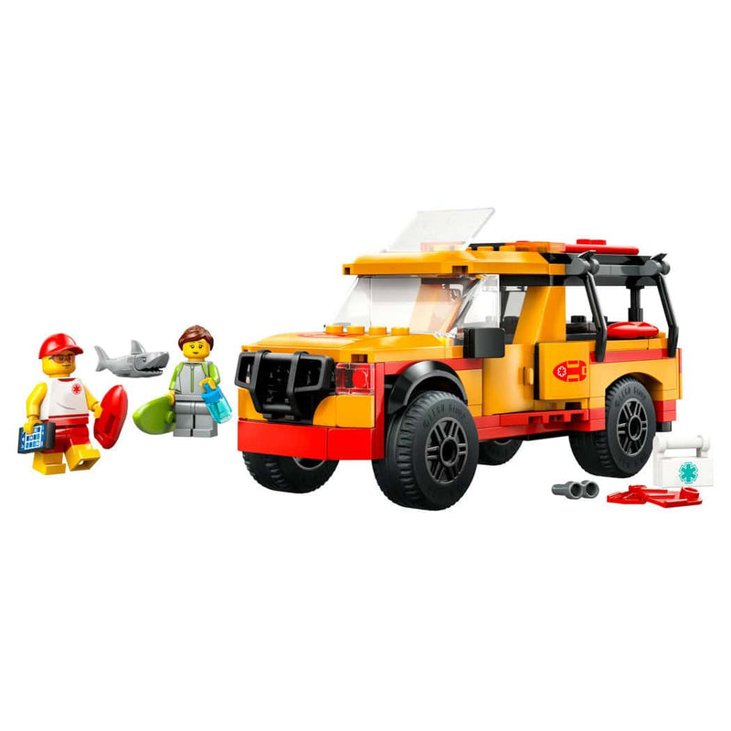 LEGO® City Lifeguard Beach Rescue Truck, 214 Pieces