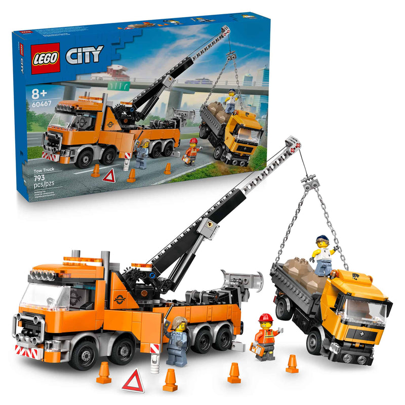 LEGO® City Recovery Tow Truck with Crane, 793 Pieces