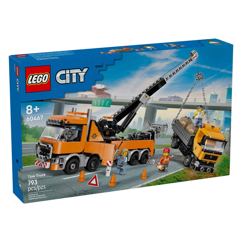 LEGO® City Recovery Tow Truck with Crane, 793 Pieces