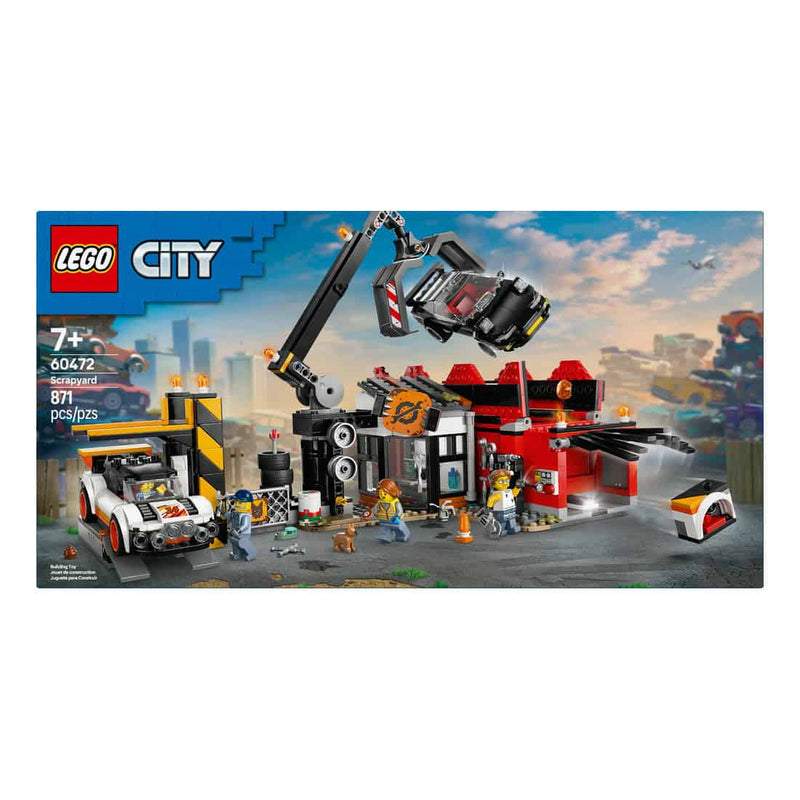 LEGO® City Scrapyard with Cars, 871 Pieces