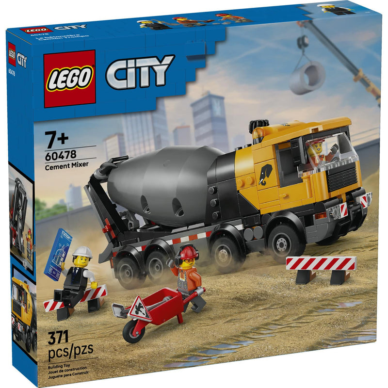 LEGO® City Cement Mixer Building Sets, 793 Pieces