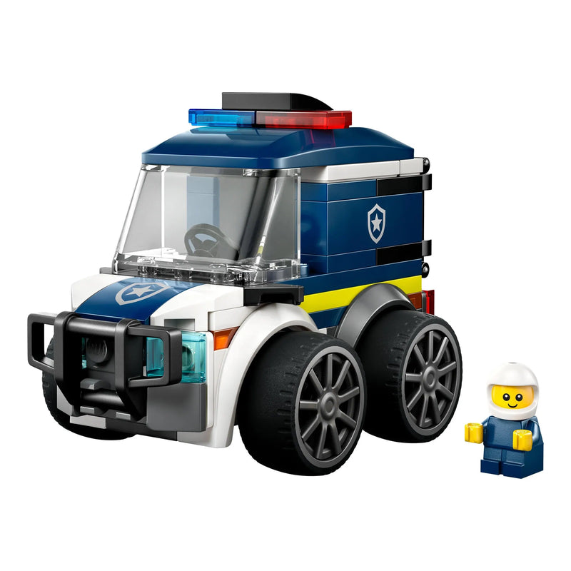 LEGO® City Rides Police Truck with Police Officer Minifigure, 71 Pieces