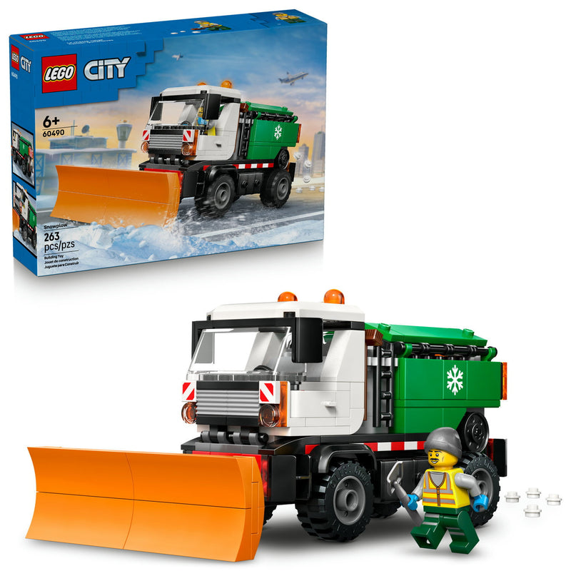 LEGO® City Snow Plow Building Sets, 263 Pieces