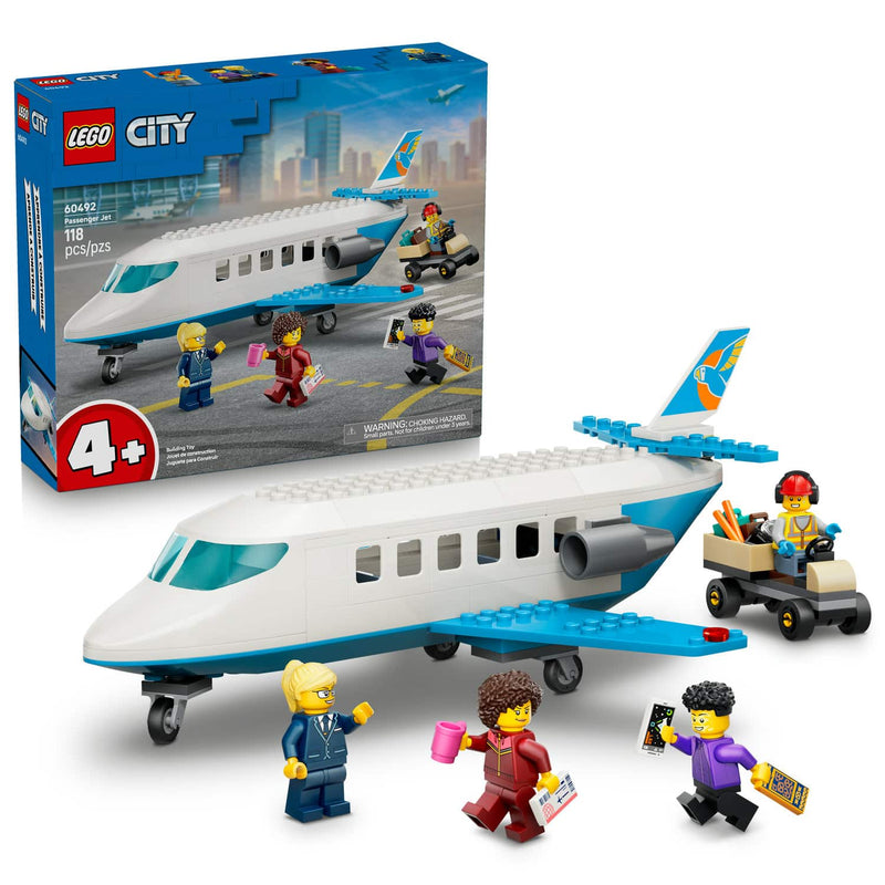 LEGO® City Passenger Jet Building Set, 118 Pieces