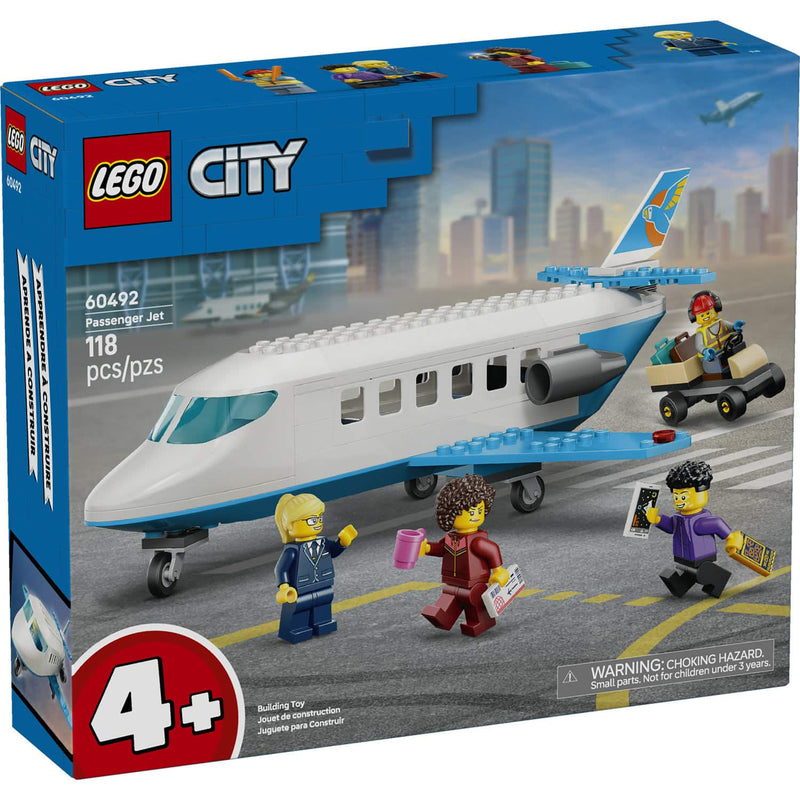 LEGO® City Passenger Jet Building Set, 118 Pieces