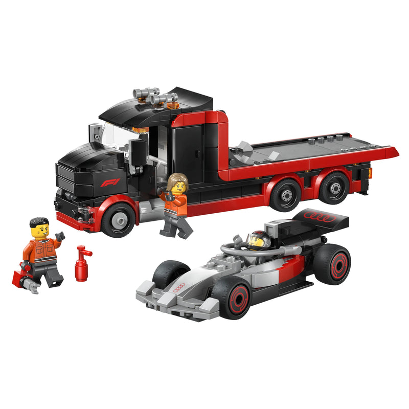 LEGO® City F1® Display Truck with Audi F1® Racecar, 508 Pieces