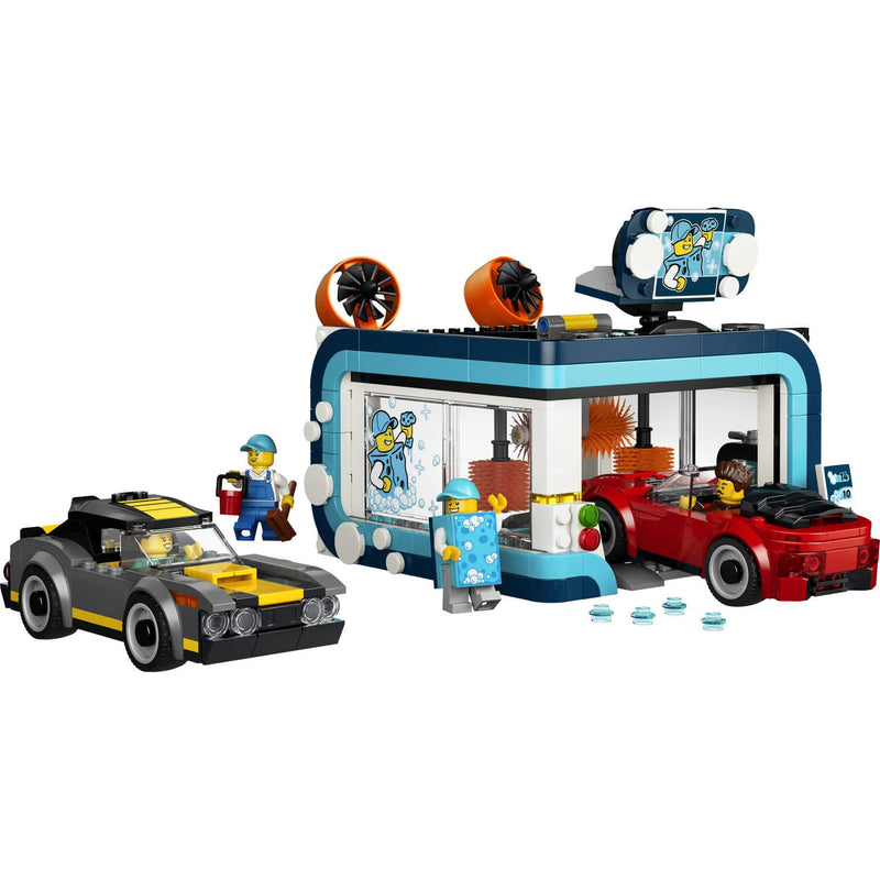 LEGO® City Drive-Through Car Wash Building Set, 583 Pieces