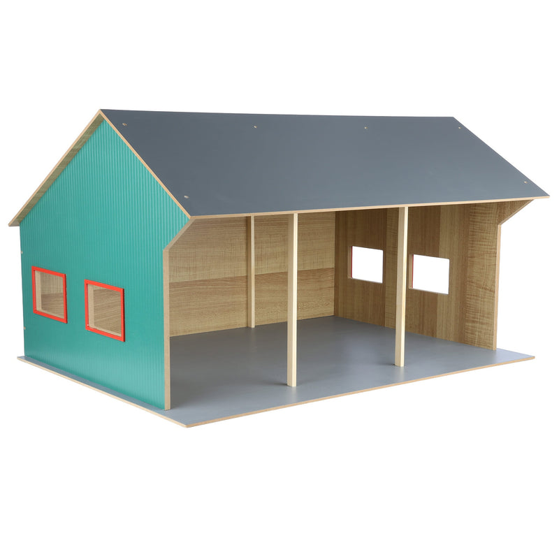 1/16 Farm Machinery 3 Bay Shed with High Roof