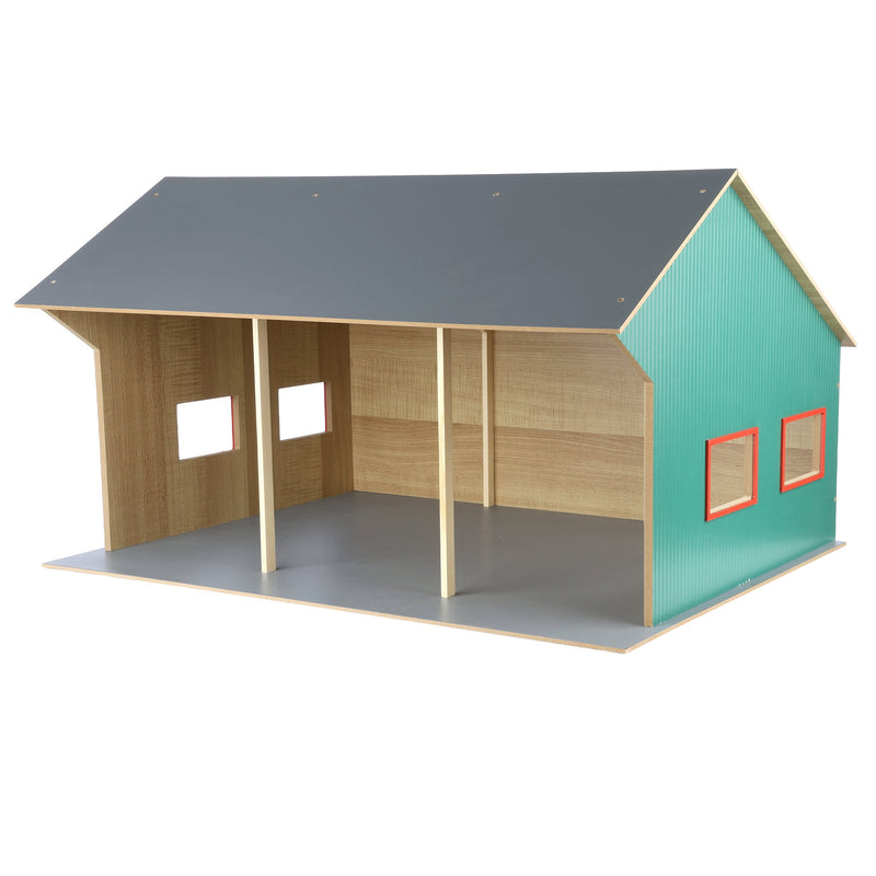 1/16 Farm Machinery 3 Bay Shed with High Roof