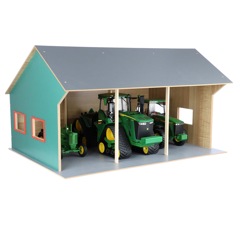 1/16 Farm Machinery 3 Bay Shed with High Roof