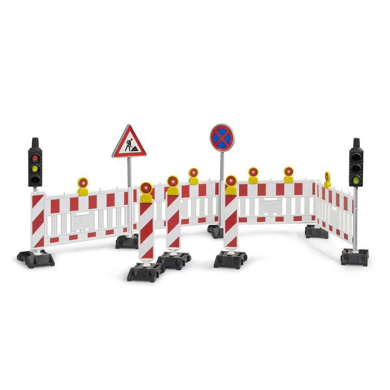 1/16 Traffic Safety Set with Traffic Lights by Bruder