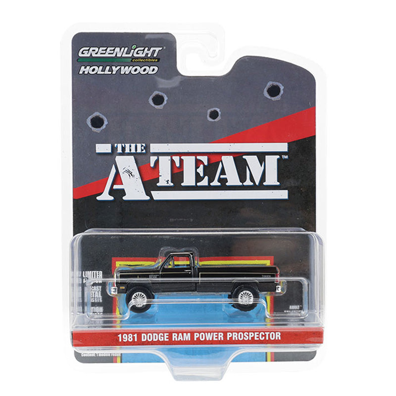 1/64 1981 Dodge Power Ram Prospector, The A-Team, Hollywood Series 43