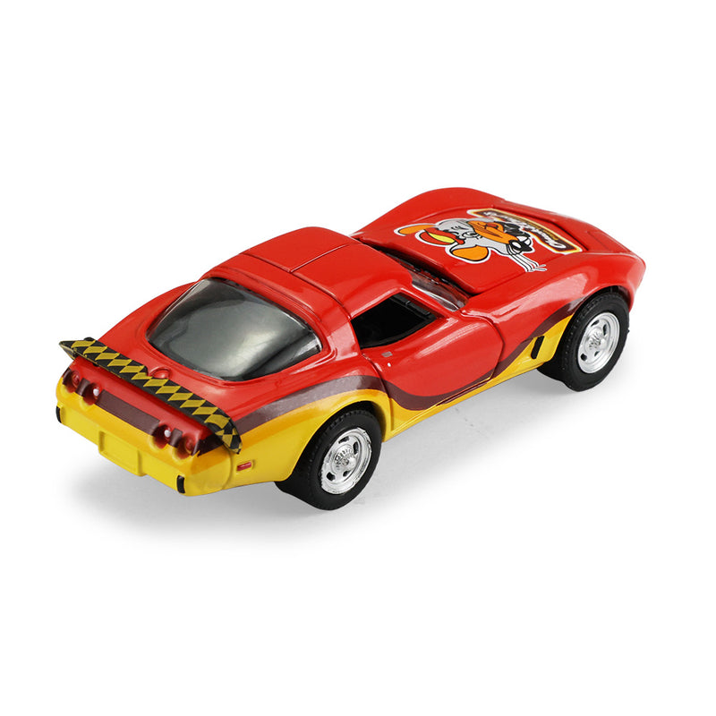 1/64 1978 Chevy Corvette, Chuck E. Cheese Retro Edition, Hollywood Series 44