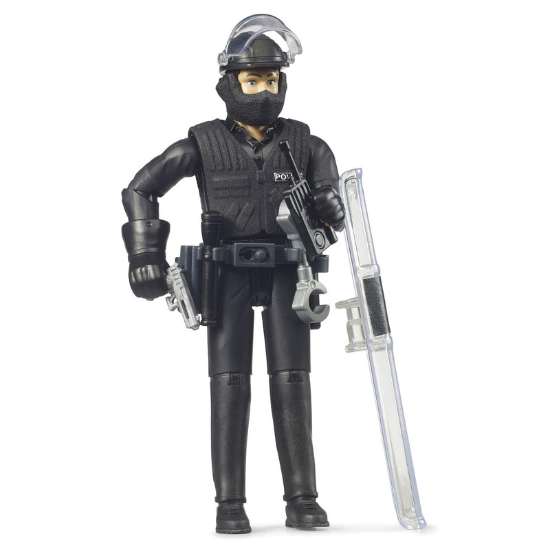 1/16 bworld Special Forces Police Figure by Bruder