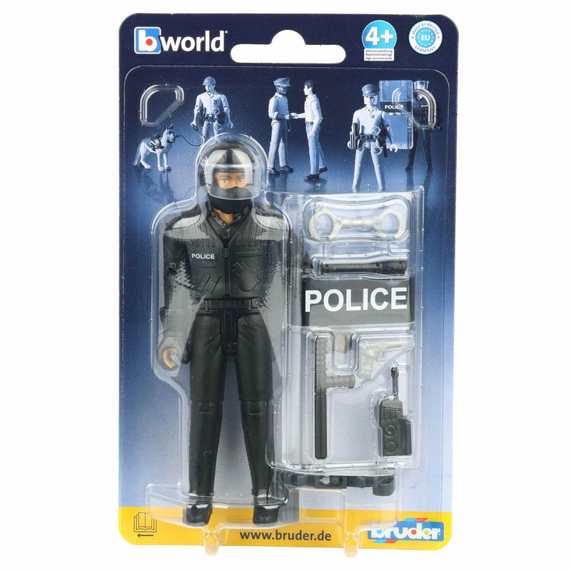 1/16 bworld Special Forces Police Figure by Bruder
