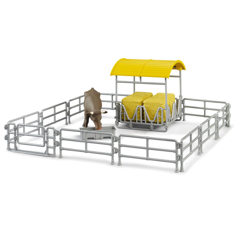 1/16 Hay Rack with Fence & Trough by Bruder