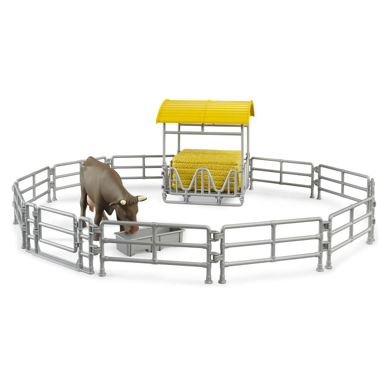 1/16 Hay Rack with Fence & Trough by Bruder
