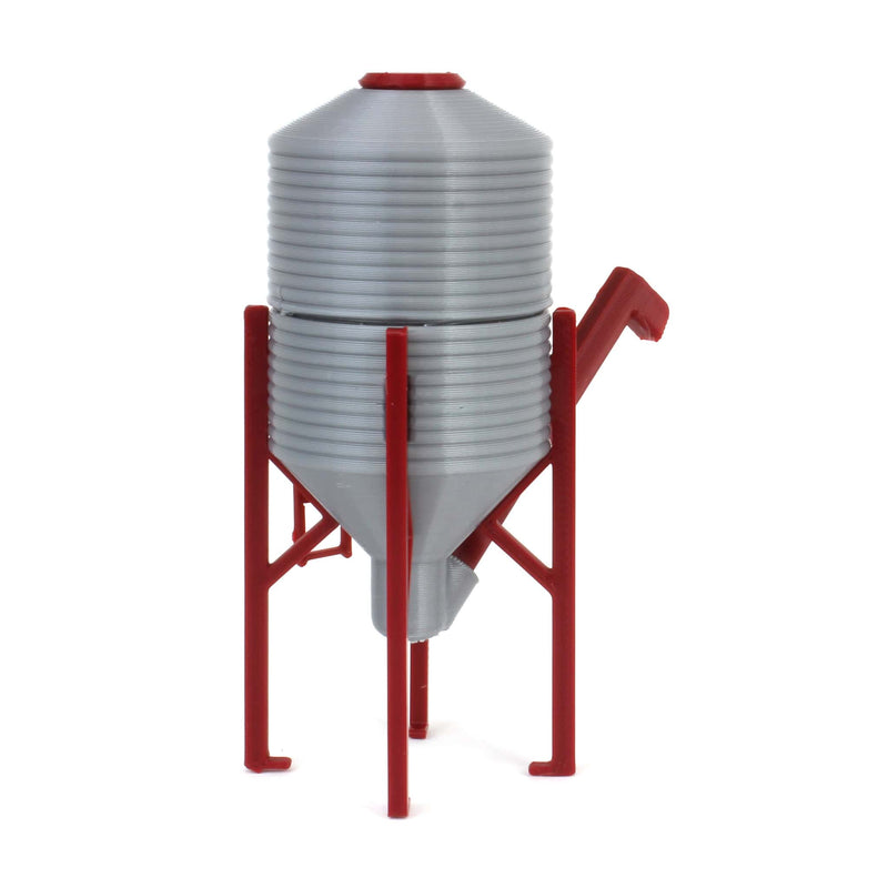 1/64 3D Printed Grain Hopper with Auger & Ladders, 3in High
