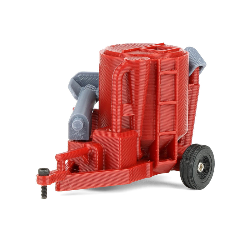 1/64 Red & Gray Grinder Mixer, 3D Print Plastic